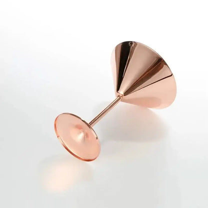 Royallure Insulated 304 Stainless Steel Martini Glass – Rose-Gold, Personalized, Karaoke-Bar Ready