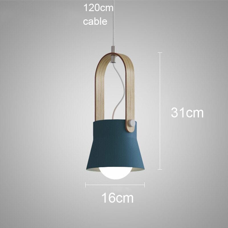 RoyaleGlow Nordic Macaron Pendant Light for Kitchen Island, Dining Room, Restaurant & Bar