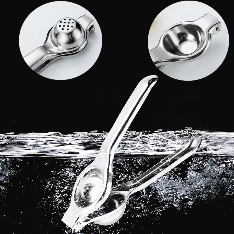 Luxora Manual Citrus Press Juicer For Oranges And Lemons, Stainless Steel