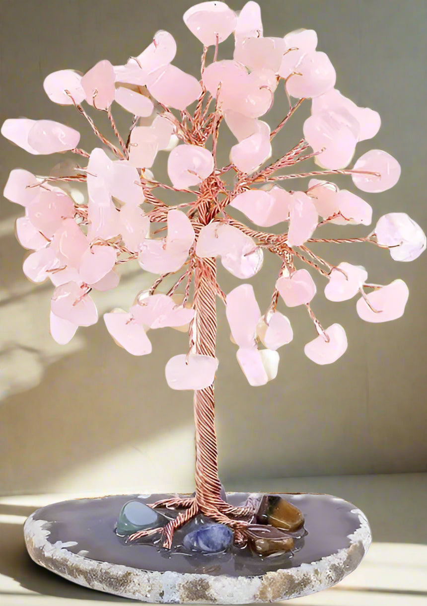 Royallure Crystal Money Tree – Amethyst Healing Gemstone Tree - Fenshu