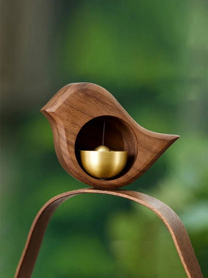 Rayvia Elegant Wooden Door Chimes for Peaceful Home