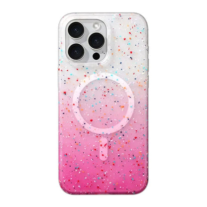 RoyaleGlow Artistic Splash iPhone Case with 360 Protection