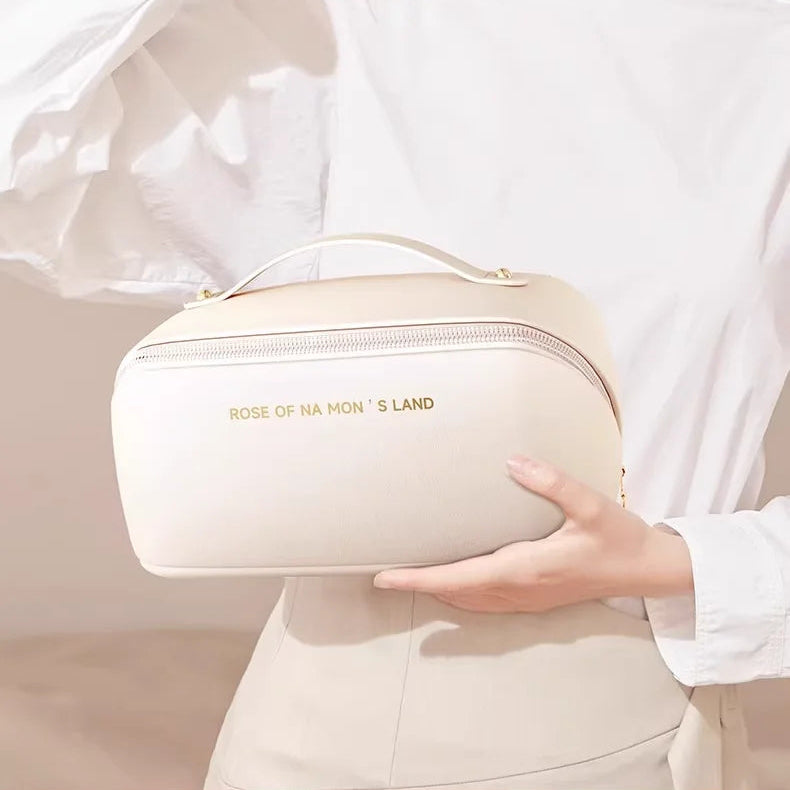 Luxora Travel Toiletry Bag for Women - Large Capacity Water-Resistant Makeup Organizer