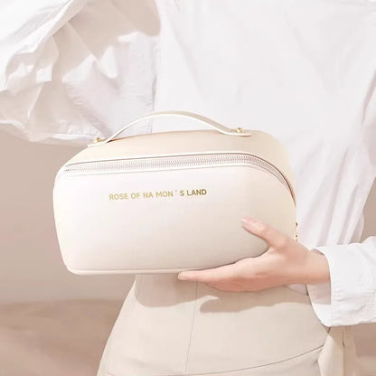 Luxora Travel Toiletry Bag for Women - Large Capacity Water-Resistant Makeup Organizer