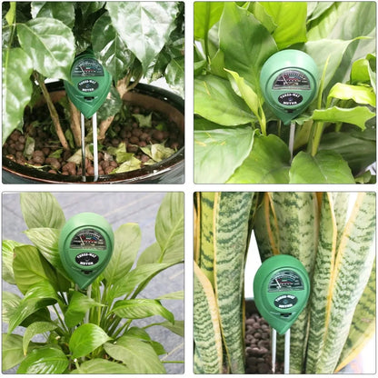 Lumora 3-in-1 Soil Tester – High-Precision pH, Moisture & Light Meter for Plants & Garden