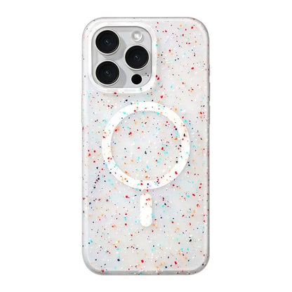 RoyaleGlow Artistic Splash iPhone Case with 360 Protection