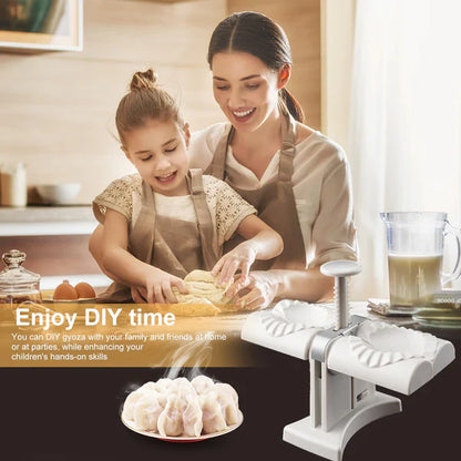 LuxRoyale Double Head Automatic Dumpling Maker Mould