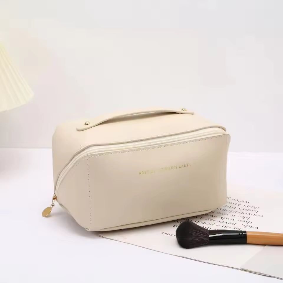 Luxora Travel Toiletry Bag for Women - Large Capacity Water-Resistant Makeup Organizer