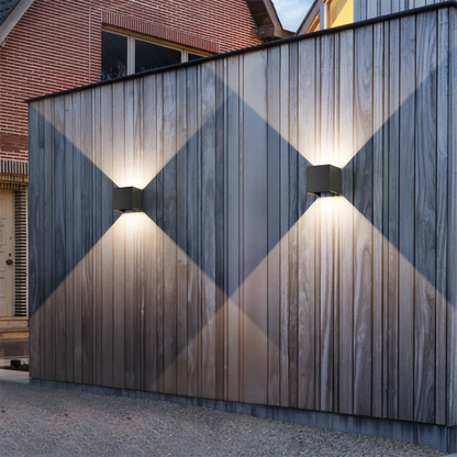 Luxora Scandinavian IP 65 LED Wall Sconce Light