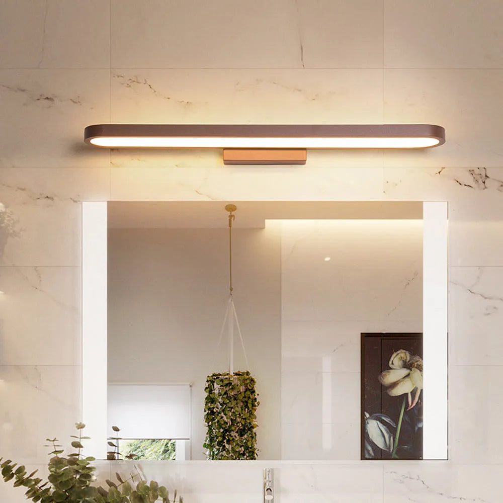 Royelux Modern LED Bathroom Vanity Light - Metal Wall-Mounted Sconce
