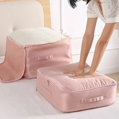 Royallure Compression Storage Bags – Water-Repellent Nylon, Easy-Zip, Closet & Travel Saver