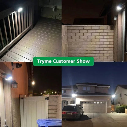 Royelux Solar LED Street Light - Motion Sensing Clip-On Outdoor Light
