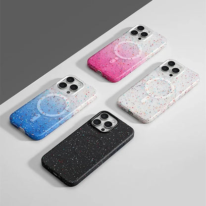 RoyaleGlow Artistic Splash iPhone Case with 360 Protection