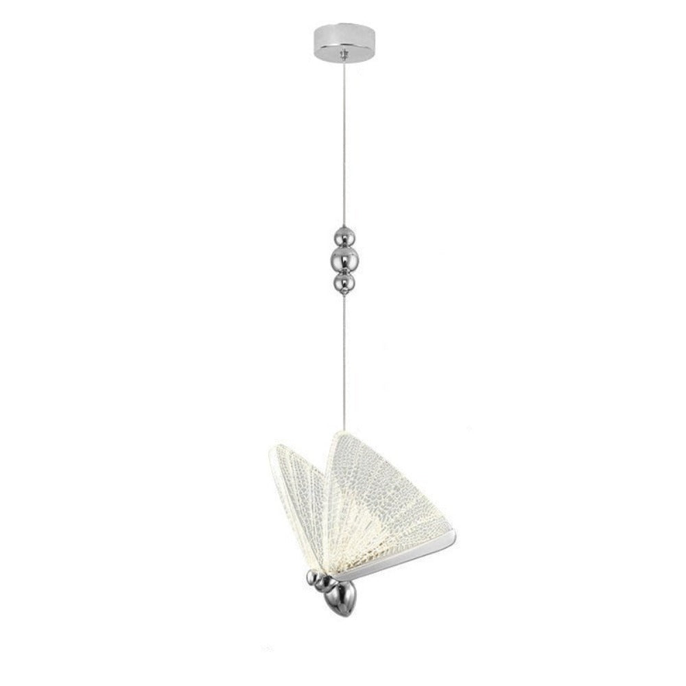 Royallure Butterfly Pendant Hanging Light Lamp Chandelier - Golden small 200cm*22cm*17cm / Warm light