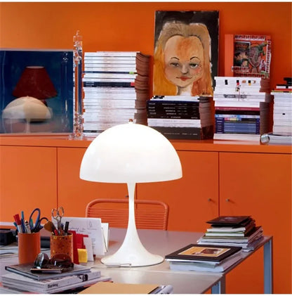 Retro Danish Table Lamp/ Floor Lamp - Iconic Mushroom Design for Modern Spaces - Table Lamp
