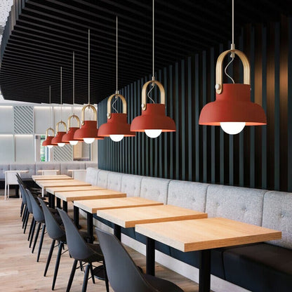 RoyaleGlow Nordic Macaron Pendant Light for Kitchen Island, Dining Room, Restaurant & Bar