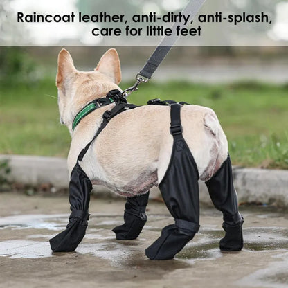 Royaleva Waterproof Dog Suspenders Boots for All Breeds