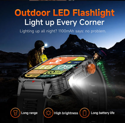 Royaleva AquaPro Swimming Smartwatch – Waterproof Fitness Tracker for Swimmers