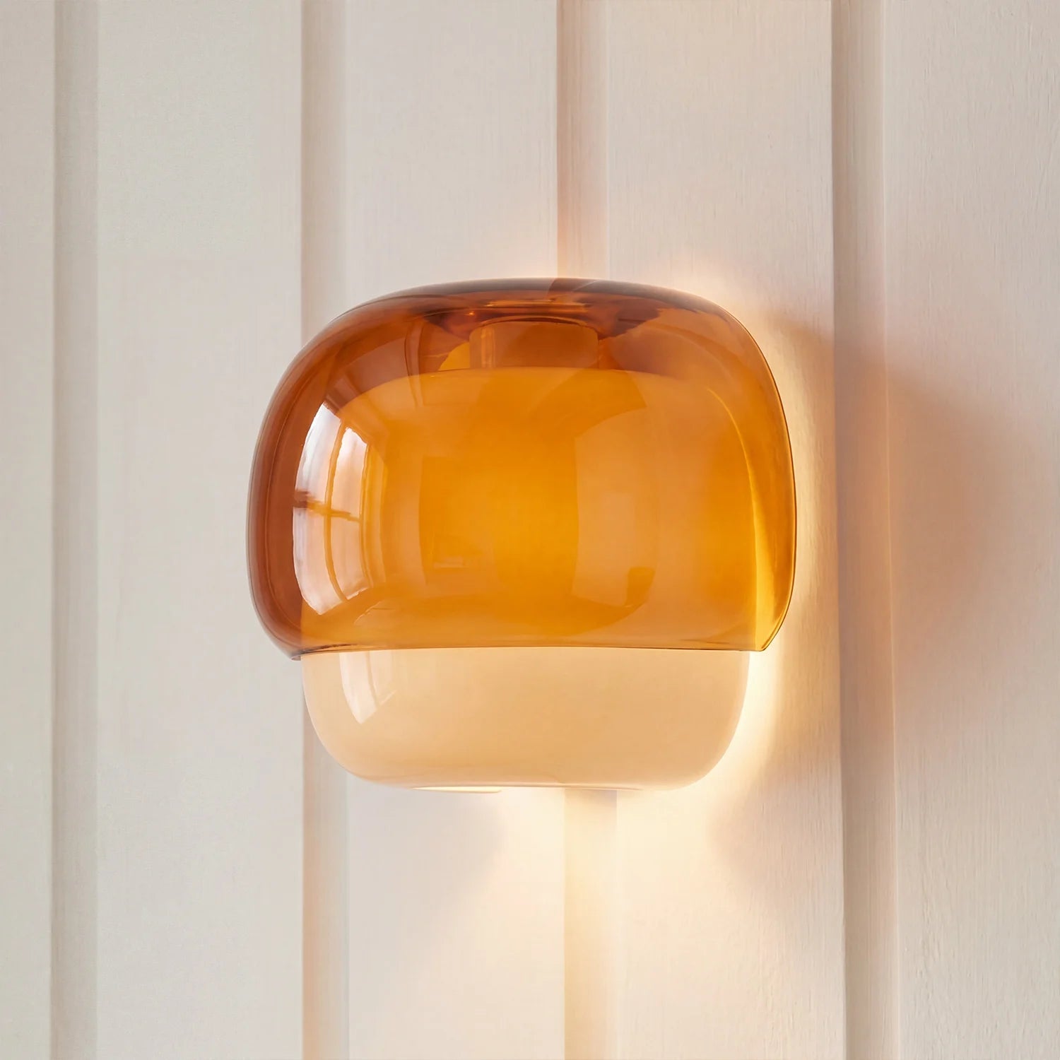 Sanae Modern Colorful Glass Shade Wall Sconce 1
