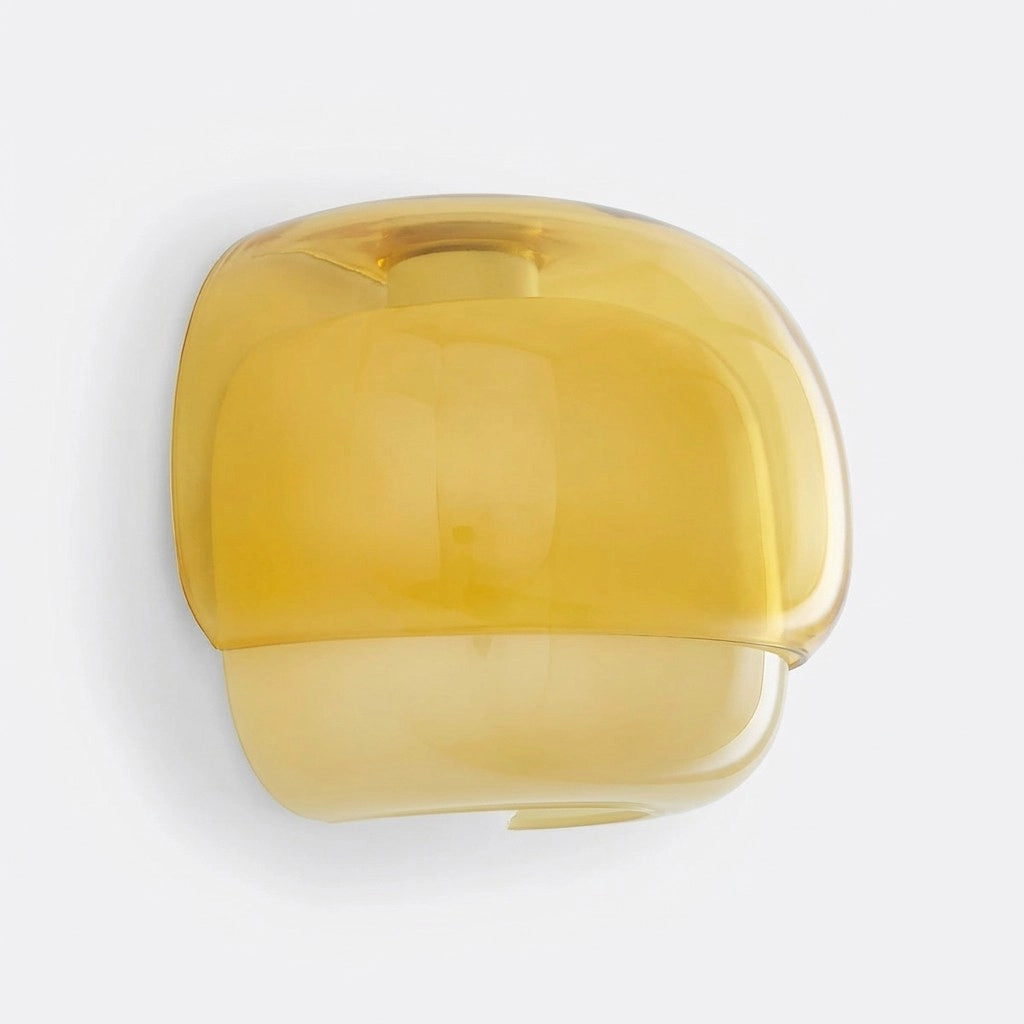Sanae Modern Colorful Glass Shade Wall Sconce 14