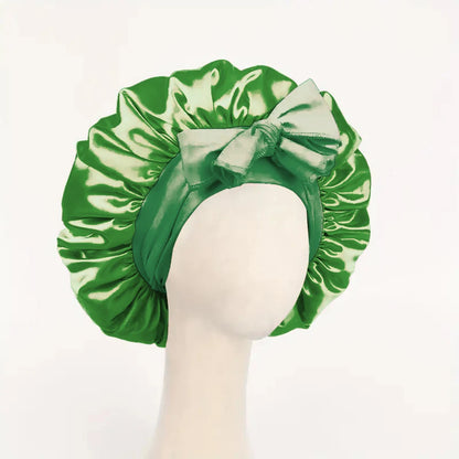 Satin Bonnet Silk Bonnet Adjustable Bonne For Sleeping Hair Bonnet With Tie Band Bonnets For Women Men 15