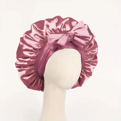 Satin Bonnet Silk Bonnet Adjustable Bonne For Sleeping Hair Bonnet With Tie Band Bonnets For Women Men 18
