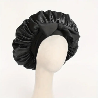 Satin Bonnet Silk Bonnet Adjustable Bonne For Sleeping Hair Bonnet With Tie Band Bonnets For Women Men 21