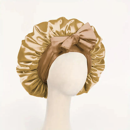 Satin Bonnet Silk Bonnet Adjustable Bonne For Sleeping Hair Bonnet With Tie Band Bonnets For Women Men 9