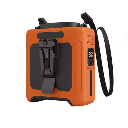 Royaleva 6000mAh Outdoor Portable Waist Fan for Cool Air