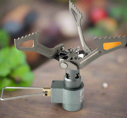 Royaleva Mini Camping Stove - Ultra-Light Titanium Pocket Burner for Outdoor Cooking - Default Title