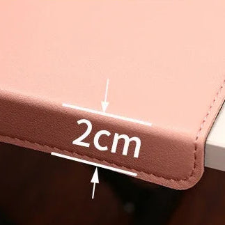 Lumora Non Slip PU Leather Desk Pad with Wrist and Elbow Support for Office, Gaming