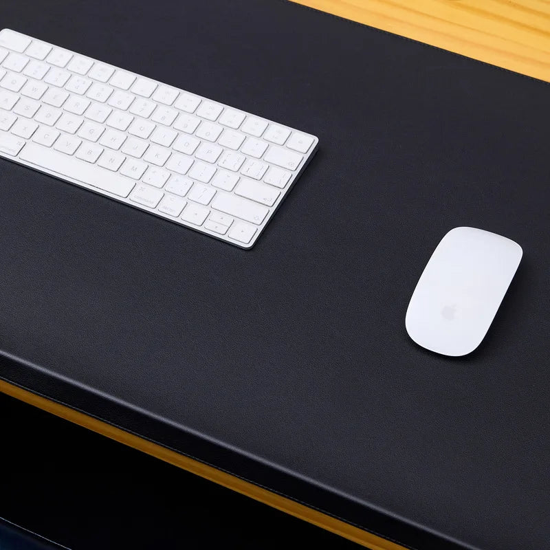 Lumora Non Slip PU Leather Desk Pad with Wrist and Elbow Support for Office, Gaming