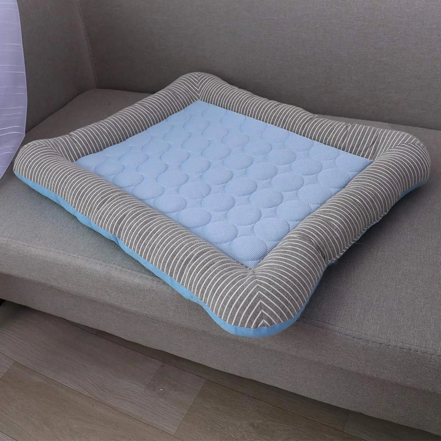 Rayvia Cooling Pet Bed Pad With Soft Quilt Surface For Pets And Small Animals