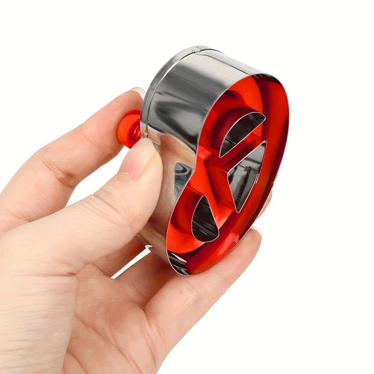 Royallure Pretzel Cookie Cutter, Durable Stainless Steel Baking Tool for Fun Shaped Snacks