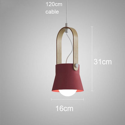 RoyaleGlow Nordic Macaron Pendant Light for Kitchen Island, Dining Room, Restaurant & Bar