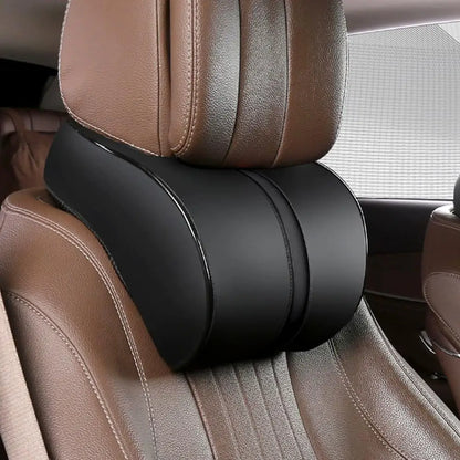 Luxora Ergonomic Car Neck Pillow for Comfort and Headrest Support - Ideal for Long Drives