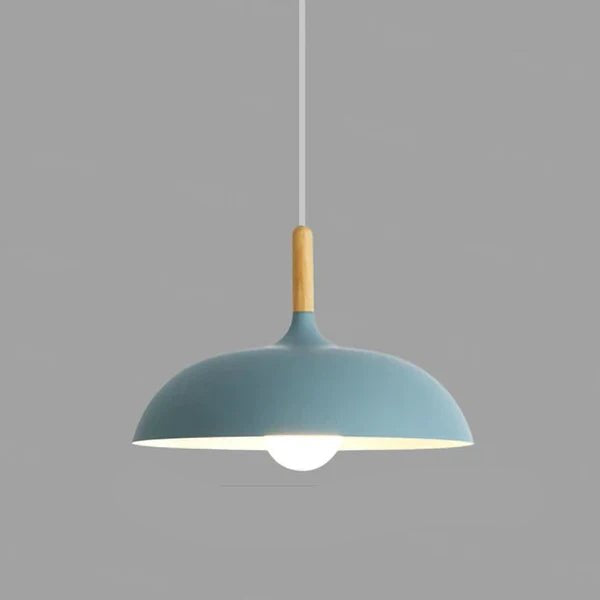 Scandinavian Oak LED Pendant Lamp 0