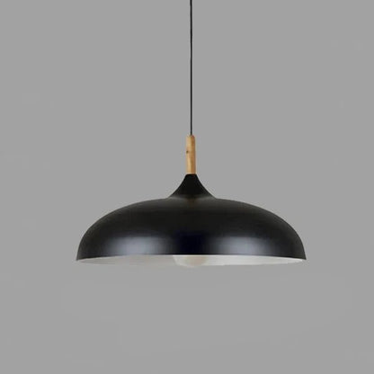 Scandinavian Oak LED Pendant Lamp 6