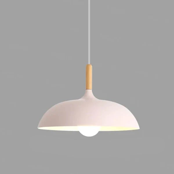 Scandinavian Oak LED Pendant Lamp 9