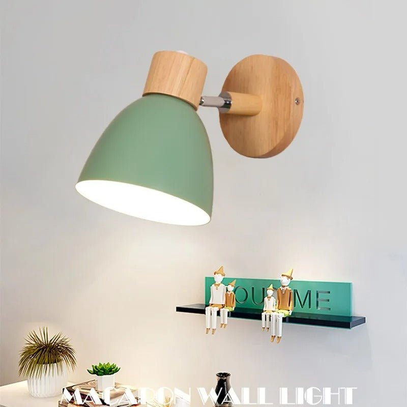 Scandinavian Wooden Wall Light Sconce 2