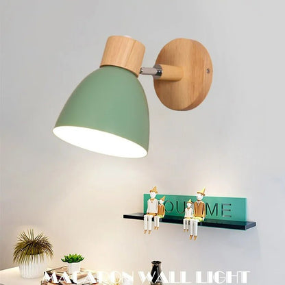 Scandinavian Wooden Wall Light Sconce 2