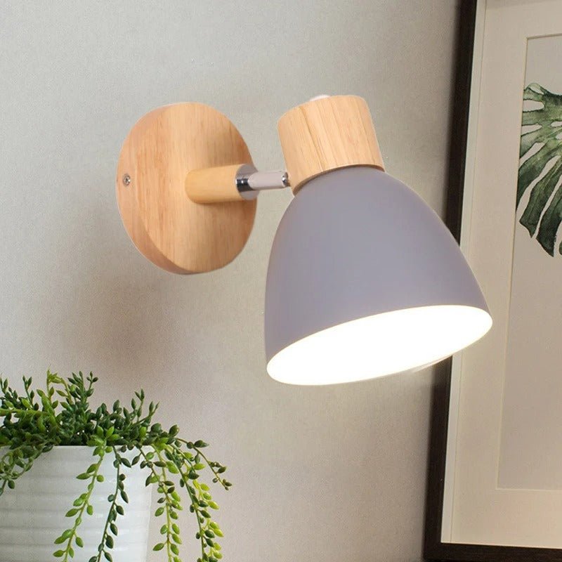 Scandinavian Wooden Wall Light Sconce 3