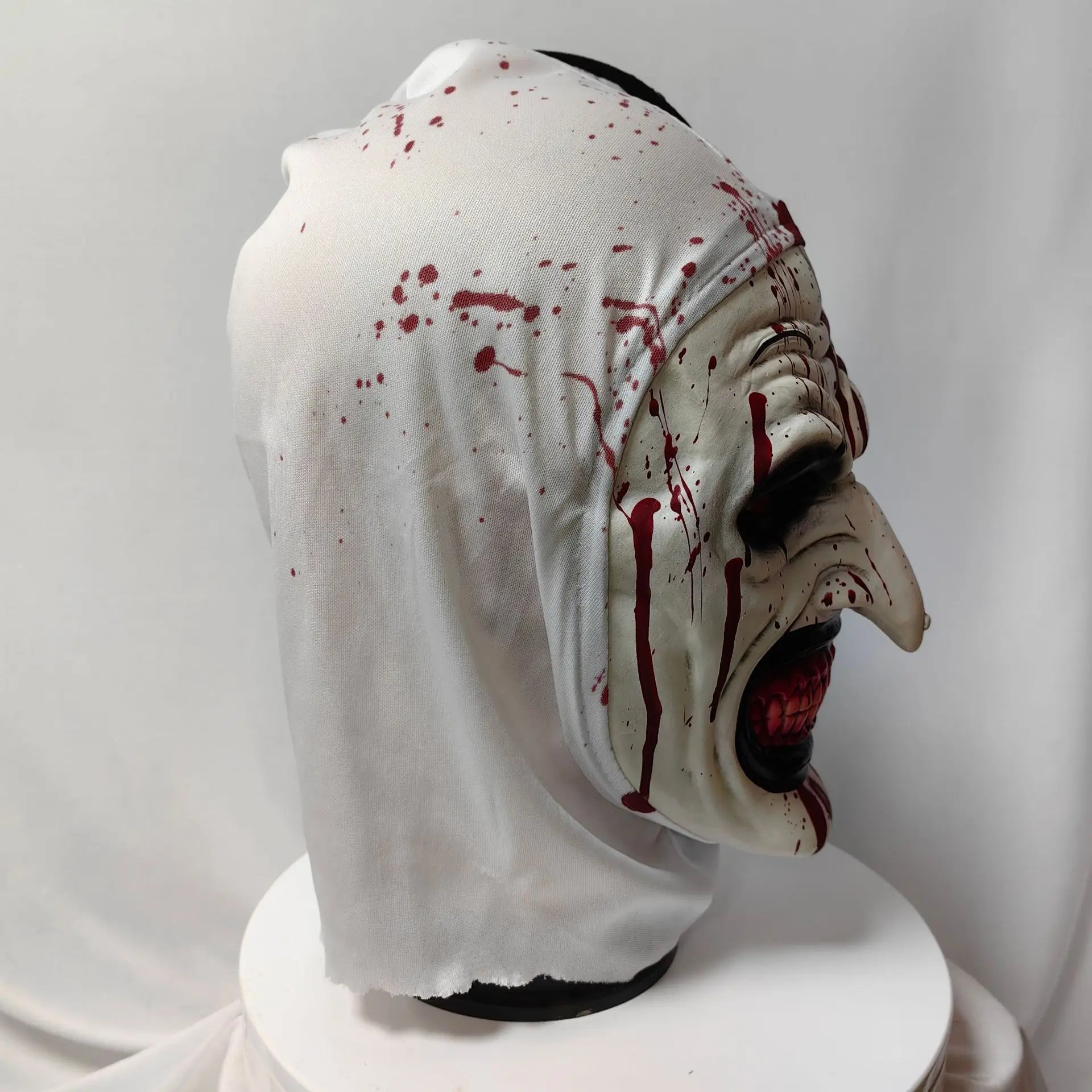 Scary Terrifier 3 Cosplay Mask Halloween Art The Clown Bloody Latex Soft Props Party Adults Terrifier Costume Masks 2