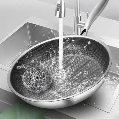 Royallure Stainless-Steel Non-Stick Frying Pan – 30 cm, Even Heat & Durable Finish