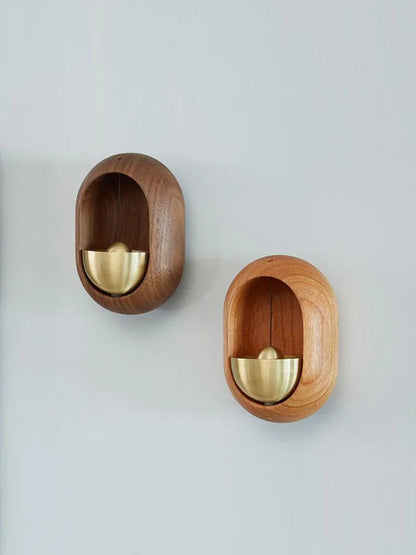 Rayvia Elegant Wooden Door Chimes for Peaceful Home