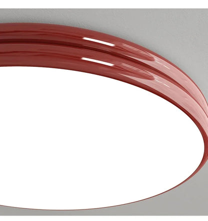Royaleva Modern Round Double-Layered LED Flush Mount Ceiling Light