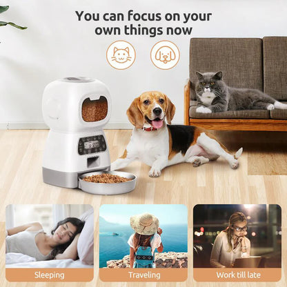 Royaleva Smart Automatic Pet Feeder For Dogs And Cats