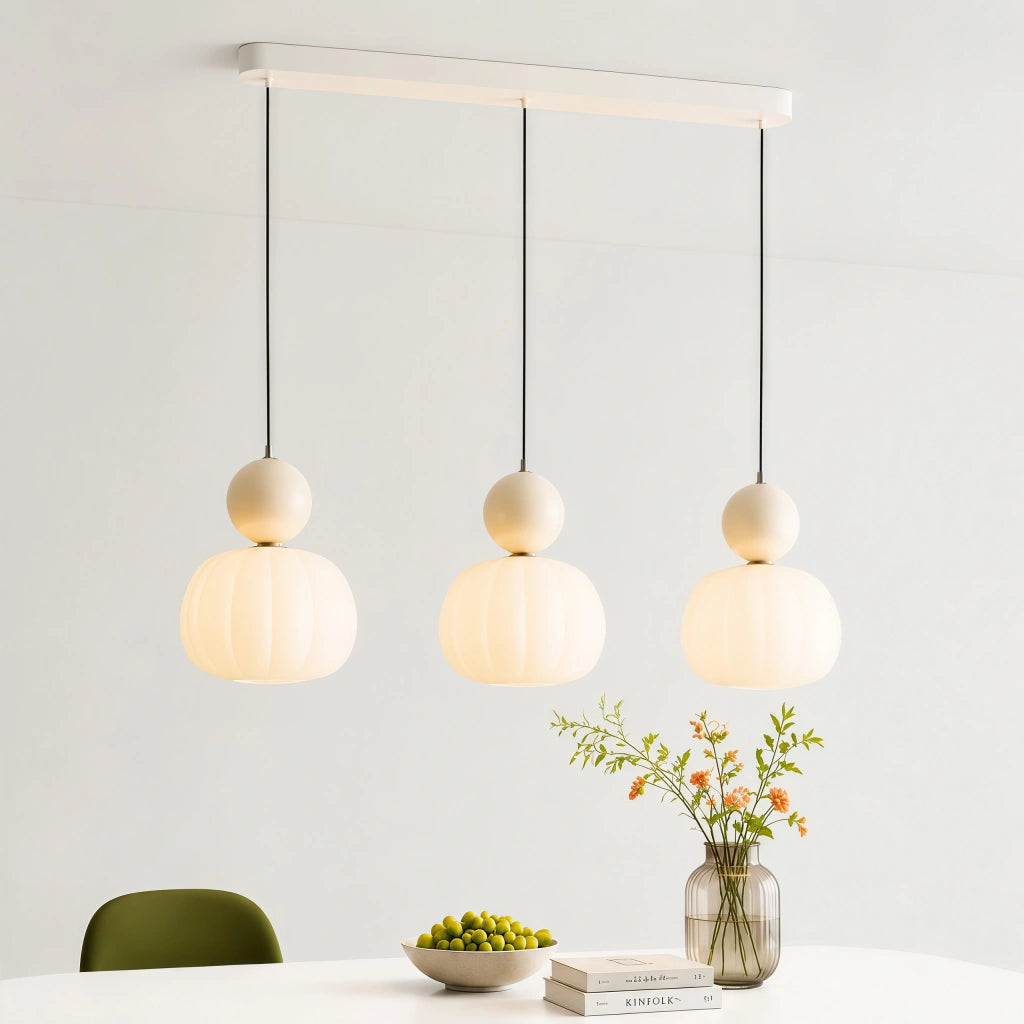Scout Cream Art Deco Pendant Light 10