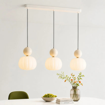 Scout Cream Art Deco Pendant Light 10