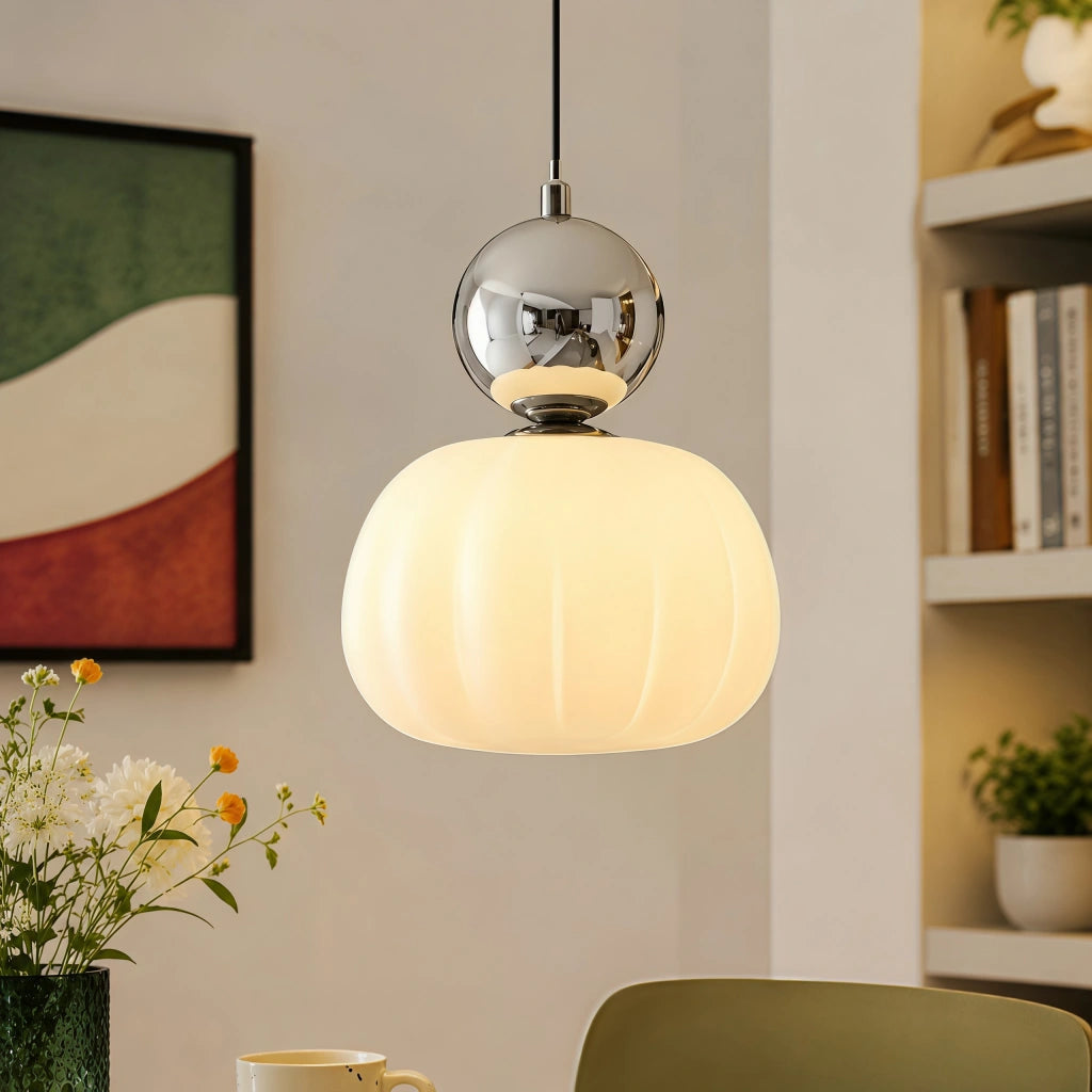 Scout Cream Art Deco Pendant Light 13